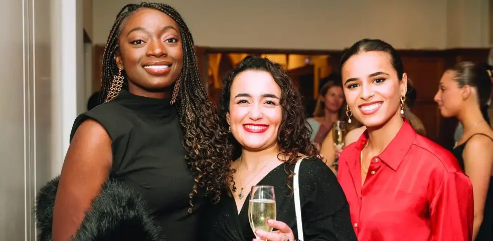 Oaklin colleagues at a social evening